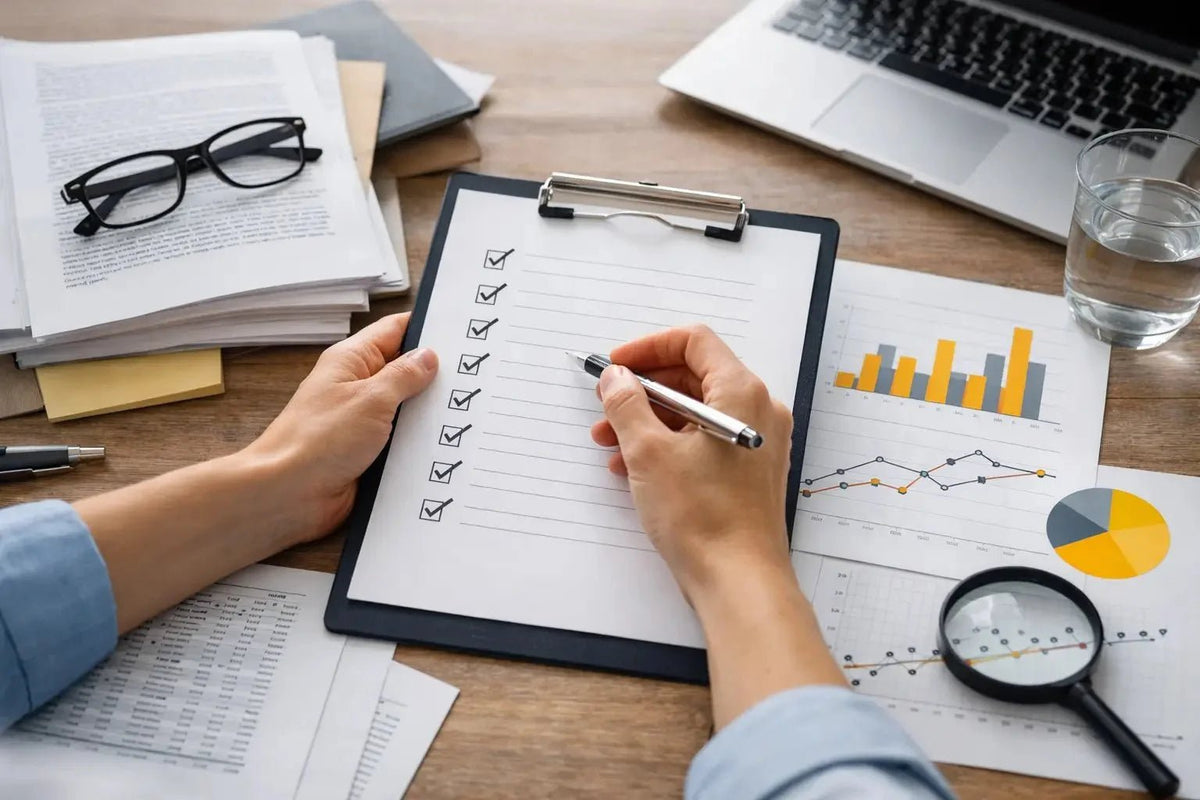 Checkliste statistische Auswertung der Thesis