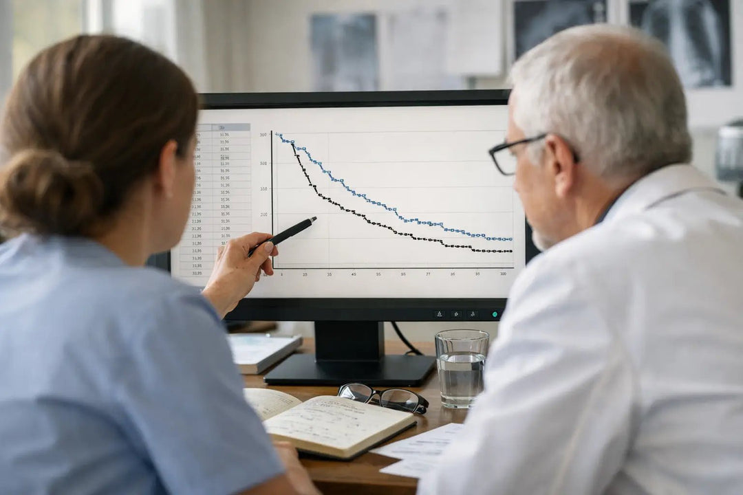 Beispiel Überlebenszeitanalyse in klinischer Forschung