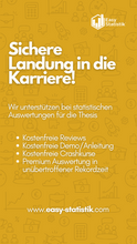 Laden Sie das Bild in den Galerie-Viewer, Mit bewährtem System zur 1,0: Top Thesis Toolkit für jede statistische Auswertung 🎓🥇

